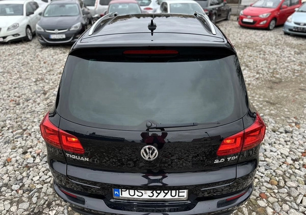 Volkswagen Tiguan cena 66500 przebieg: 112000, rok produkcji 2014 z Mieroszów małe 704